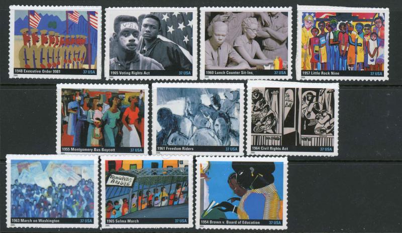 USA 3937 a-j Mint (NH) Complete Set