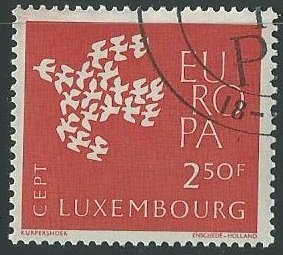 33 Used Stamps of Luxembourg