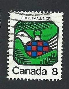 Canada # 626 8c Christmas (1973) used