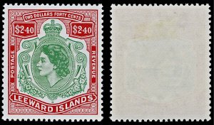 4518: Leeward Islands SG126 Definitive Set of 15. 1954. Sc#133 Mi117 LMM Mint...