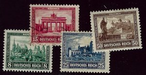 Germany SC B33a-33d Mint, B33b Used hr SCV$142.50....Worth checking out!