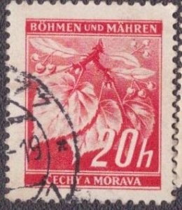 Bohemia and Moravia 22 1939 Used