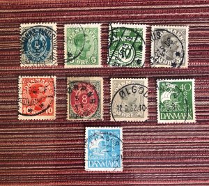 Denmark old time definitive used