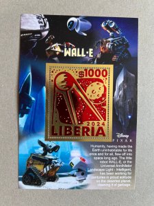 Stamps. Cartoons. Disney. 2024 year Foil Gold 10 sheets perforated MNH**