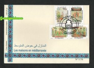 2018- Morocco- Euromed- Houses of the Mediterranean,Joint & common issue- FDC 