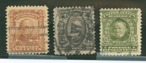 United States #307-309 Used Multiple