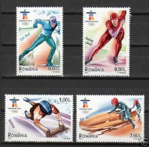 Romania 2010 STAMPS Canada Winter Olympics Vancouver sport full set MNH POST