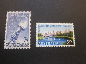 Australia 1956 Sc 289,291 MH