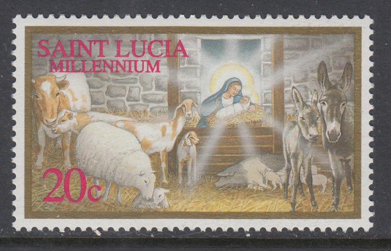 St Lucia 1111 Christmas MNH VF