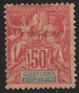 Guadeloupe Sc #41 Mint Hinged