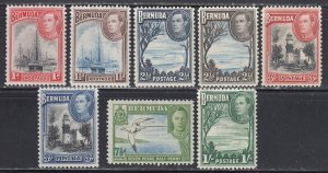 Bermuda #118-122 Mint