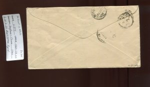 U377 1900 COVER DAYTON OHIO TO CANTON CHINA (CV 243)