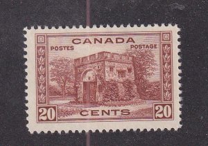 CANADA # 243 VF-MH FORT GARRY ISSUE CAT VALUE $25 AT 20% IS A FORT OR A CASTLE