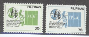 Phillipines, Sc #1473-74, MNH