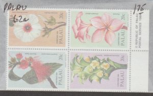 Palau Scott #62a Stamp - Mint NH Block of 4