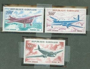 Gabon #C50-C52 Mint (NH) Single (Complete Set)