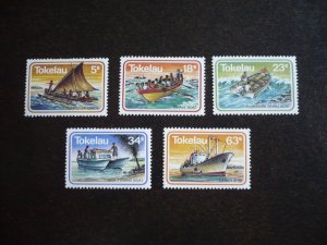 Stamps - Tokelau Islands - Scott# 91-96 - Mint Never Hinged Set of 5 Stamps