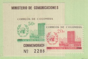 Colombia - 1960 - SC 724-25 - NH - Complete set 
