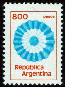 Argentina #1215  MNH - 800p Rosette Design (1981)