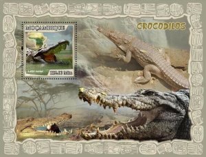 Mozambique 2007 MNH - Crocodiles. Sc 1799, YT 159, Mi 2990/BL221