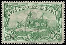 GERMAN EAST AFRICA   #20 USED (1)