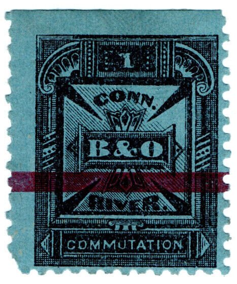 (I.B) USA Telegraphs : Baltimore & Ohio (Connecticut River) 5c