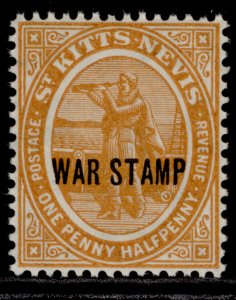 ST KITTS-NEVIS GV SG23, 1½d orange, NH MINT. 