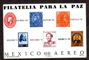 Mexico, C434, MNH, Souvenir Sheet, Cat = $ 3.50, Lot 230704