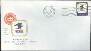 #1396 NE, Grand Island 7-1-71 USPS FDC