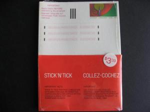 CANADA 1984 Stick n tick unopened pack of 12 still sealed! 2-ST Unitrade CV $72.