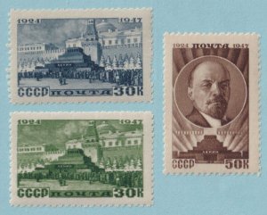 RUSSIA 1091 - 1093  MINT NEVER HINGED OG ** SET - NO FAULTS VERY FINE! - P520