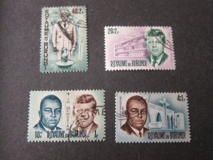 Burundi 1966 Sc B23-6 set FU