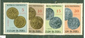 PORTUGUESE INDIA 598-601 MH BIN $1.20