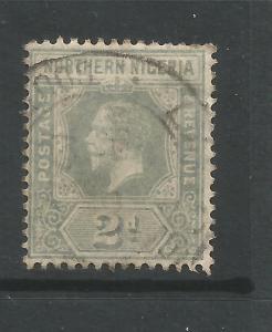 NORTHERN NIGERIA  1912   2d  KGV   FU     SG 42 