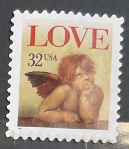 US #3030 Used - 32c LOVE 1996 [B3.1.4]