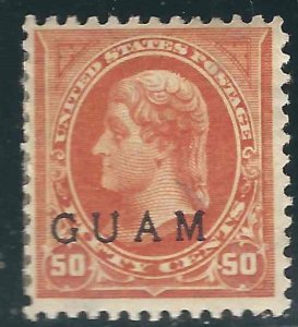 Guam 11 MHR VF  1899 SCV $350.00