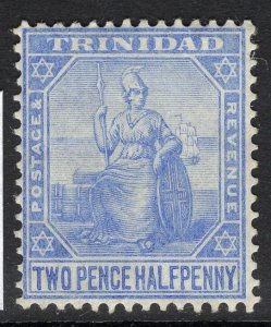 TRINIDAD SG137 1906 2½d BLUE MTD MINT