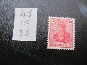 GERMANY 1915 MNH MI.NR. 86IIa GERMANIA SINGLE