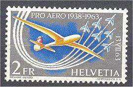 SWITZERLAND, AIRPOST PRO AERO FROM 1962   VF MNH!