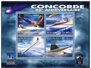 MALI SHEET AVIATION CONCORDE