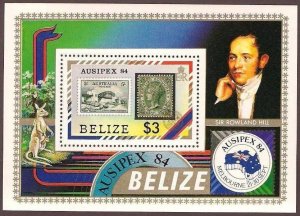 1984 Belize 761/B64 Fauna / Kangaroo 