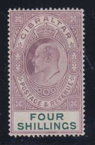 Gibraltar, Scott 61 (SG 63), MHR