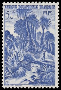 French Equatorial Africa #169  MNH - Jungle Scene (1946)