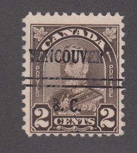 CANADA PRECANCEL VANCOUVER 2-166