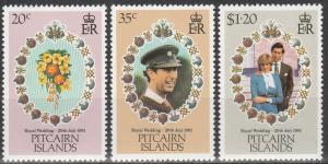 Pitcairn Is #206-8   MNH   (S9544)