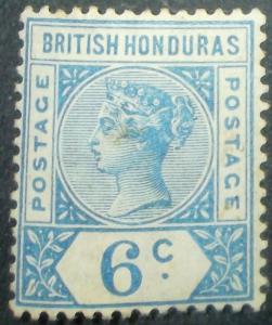 British Honduras 1891-98 QV  Scott #42 MH Free US Shipping