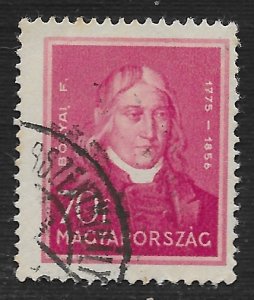 Hungary #479 70f Farkas Bolyai ~ Used