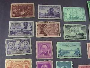 U.S.# 949-978-MINT NEVER/HINGED-30 STAMPS--1947-48