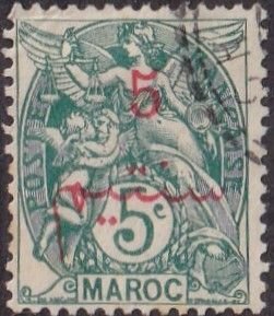 French Morocco #29 Used