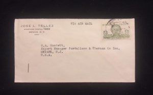 C) 1946. MEXICO. AIRMAIL ENVELOPE SENT TO USA. XF